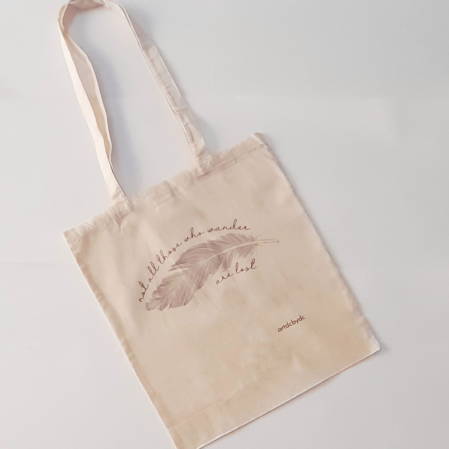 Tote Bag Not all those who wander are lost