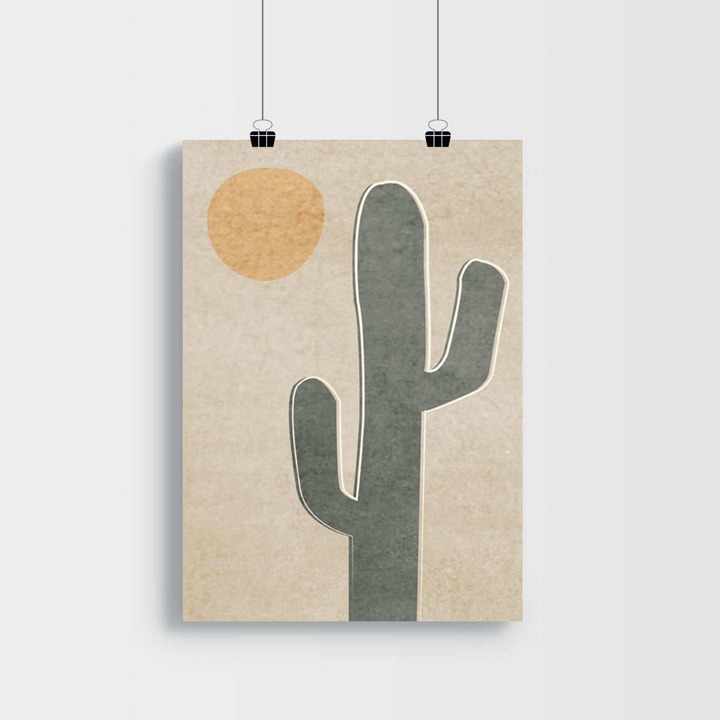 Cactus and sun