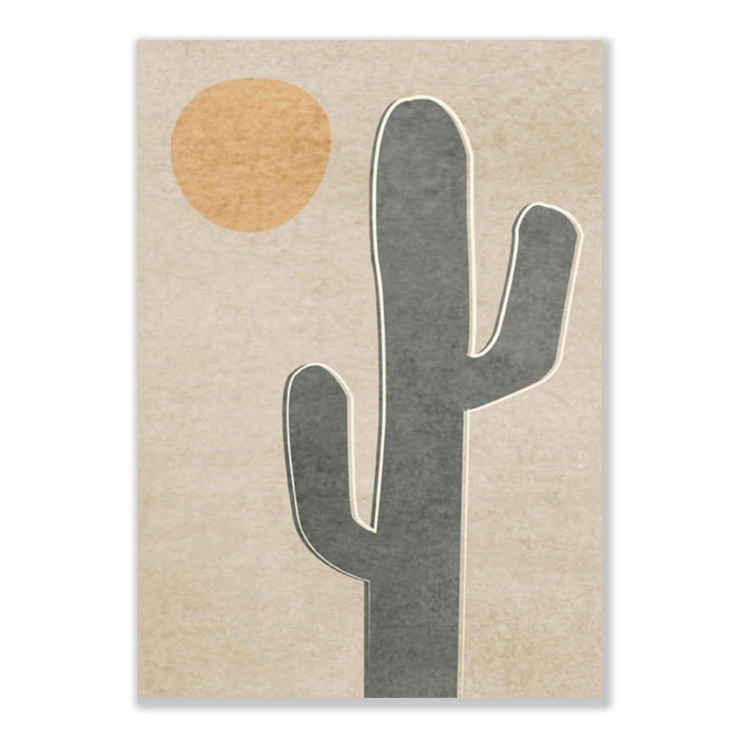 Cactus and sun