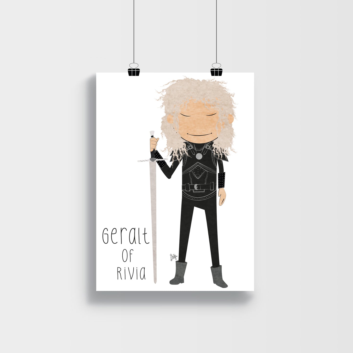 Geralt of Rivia Fan Art