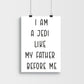 I am A Jedi | The movies collection