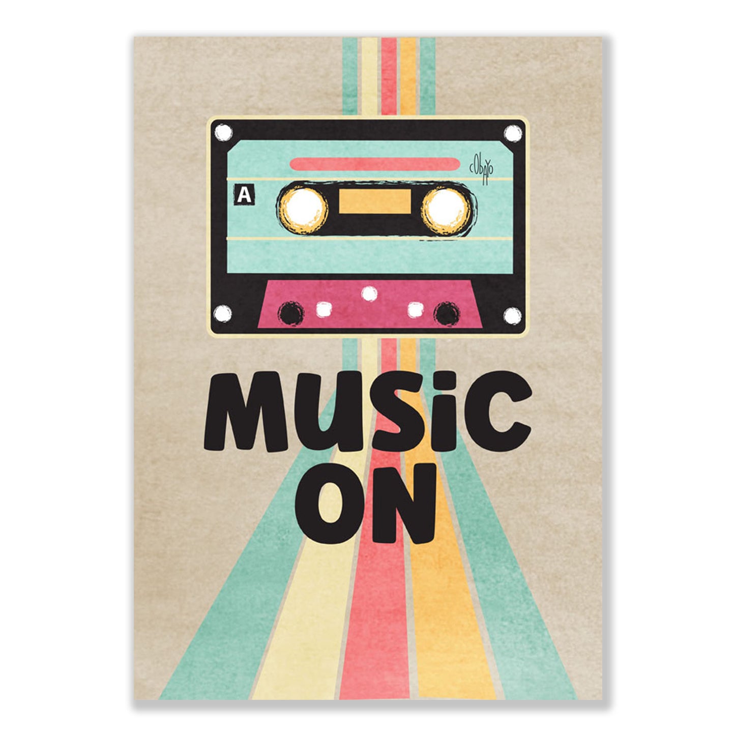 Music On Poster