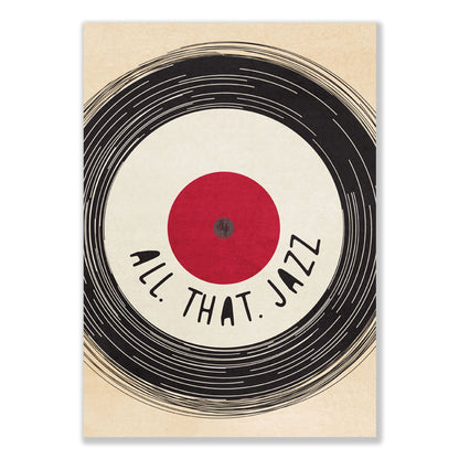 All That Jazz Record Poster