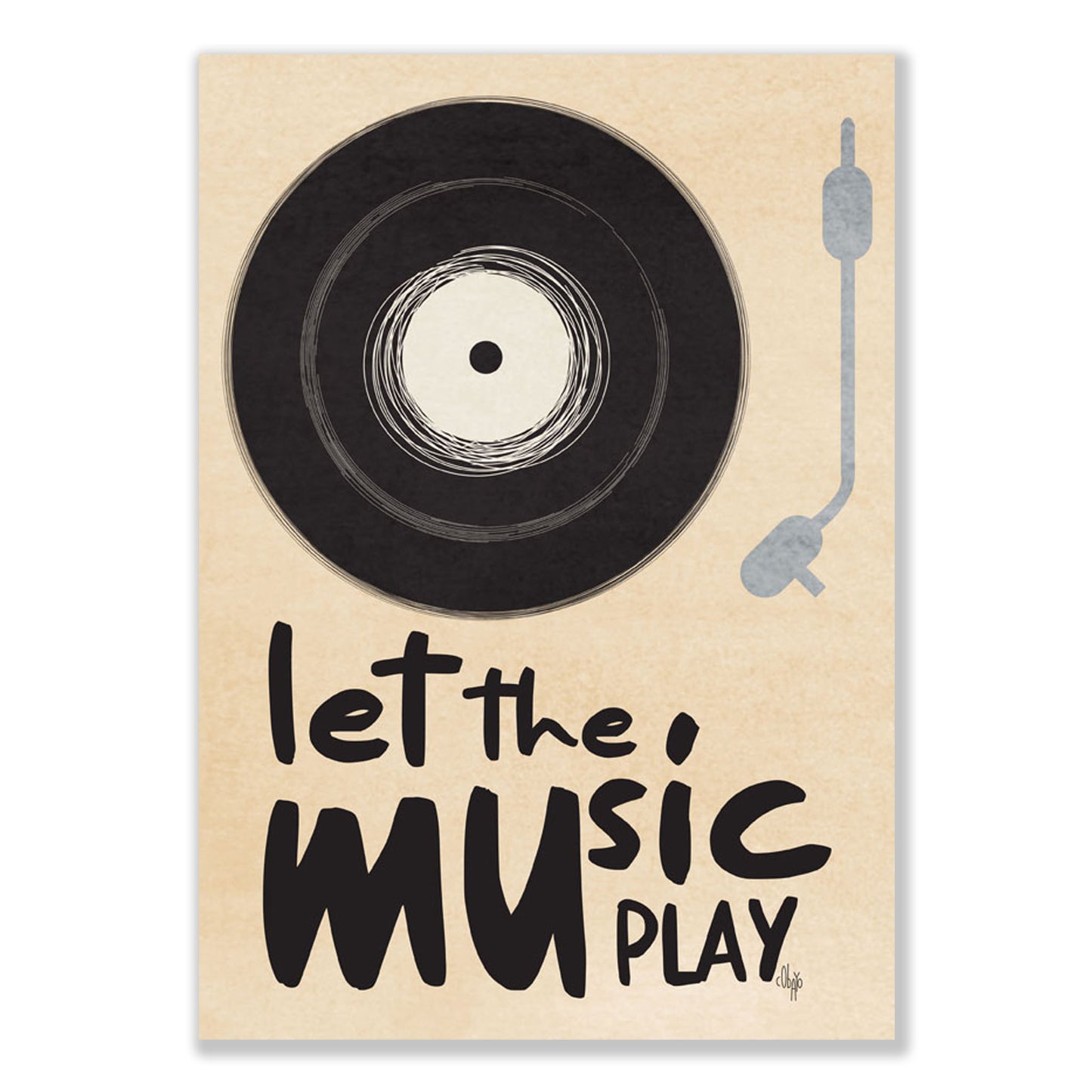 Let the Music Play Poster