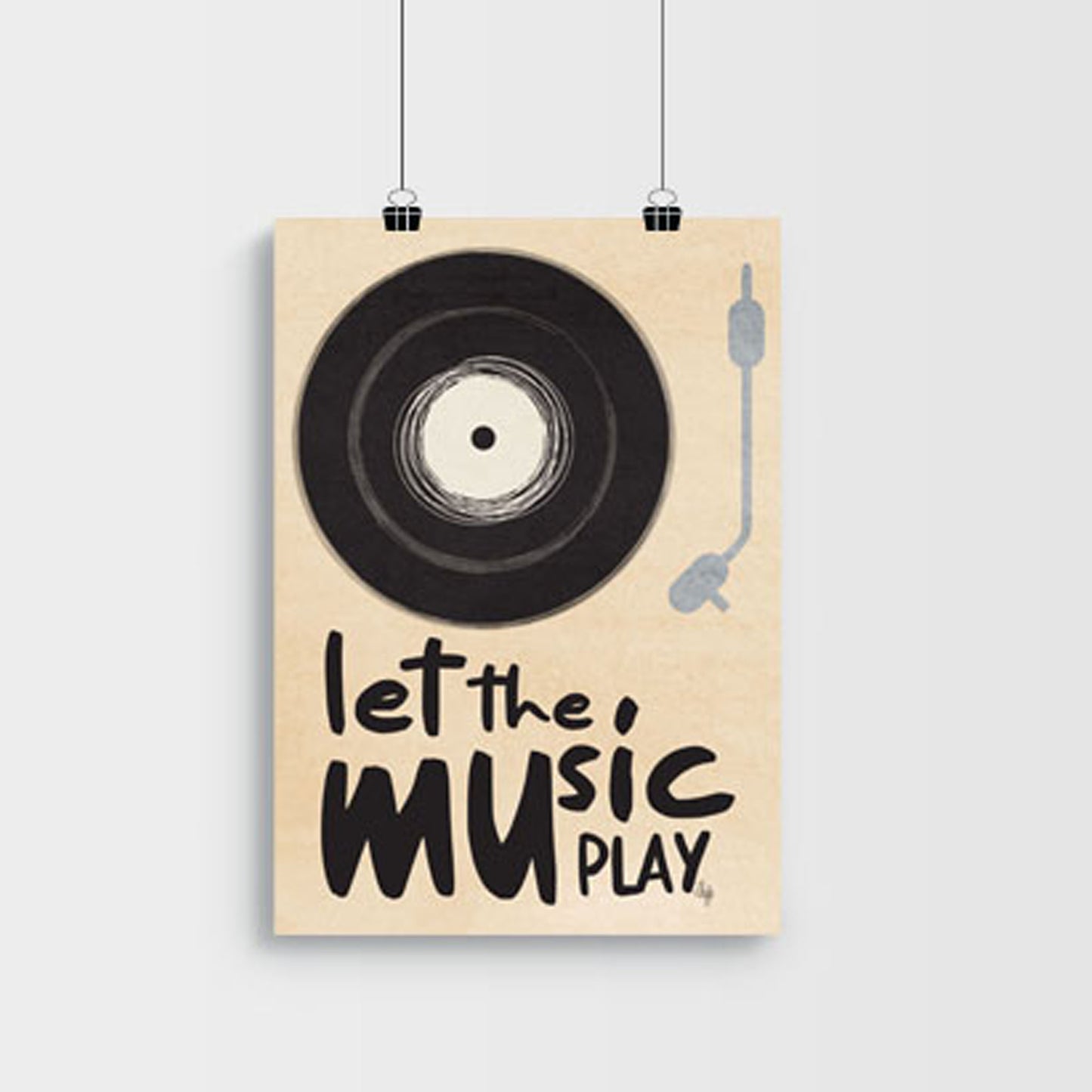 Let the Music Play Poster