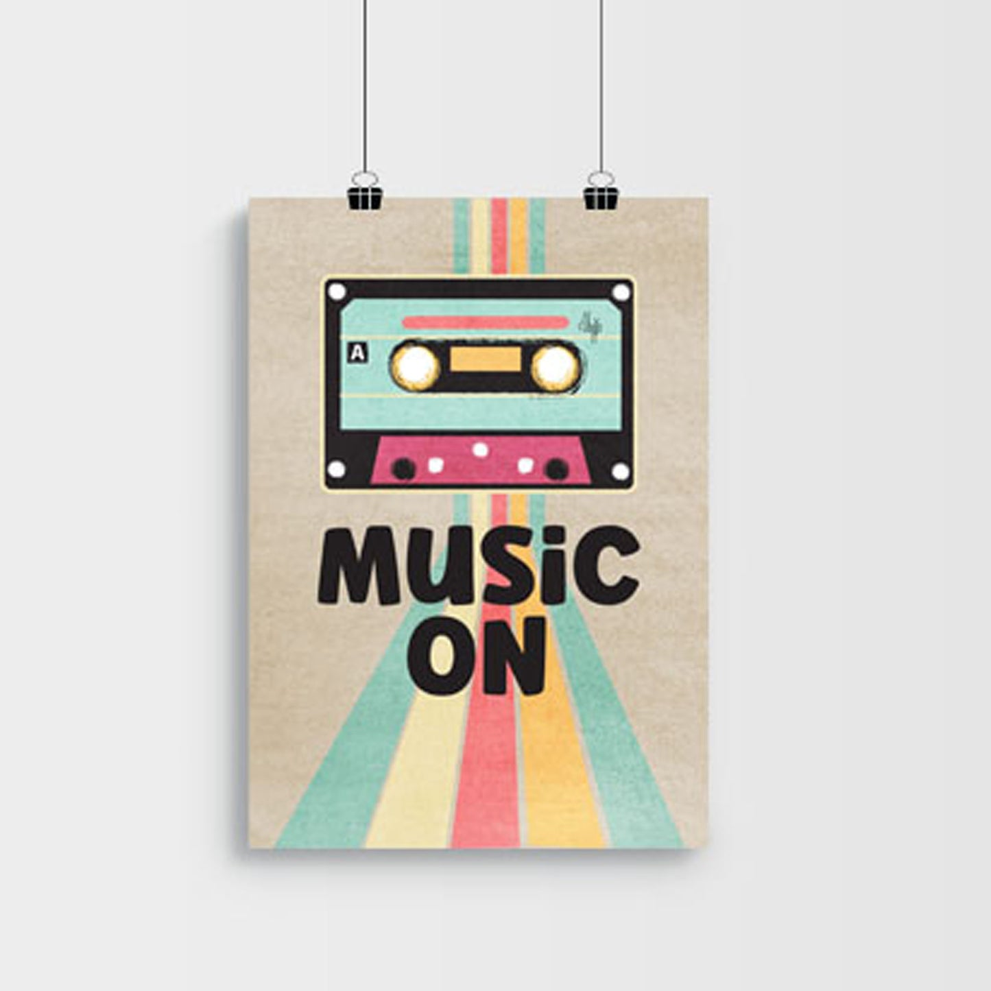 Music On Poster