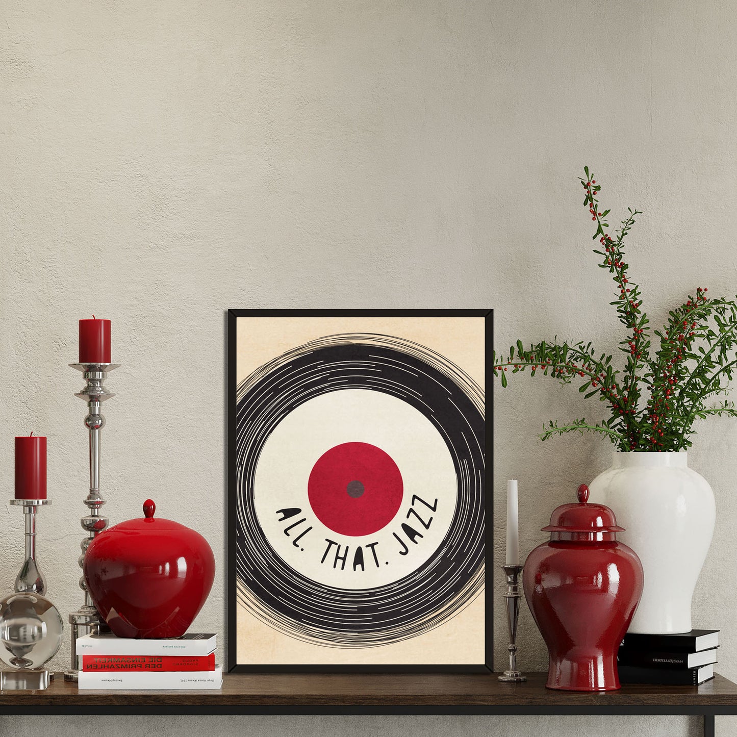 All That Jazz Record Poster