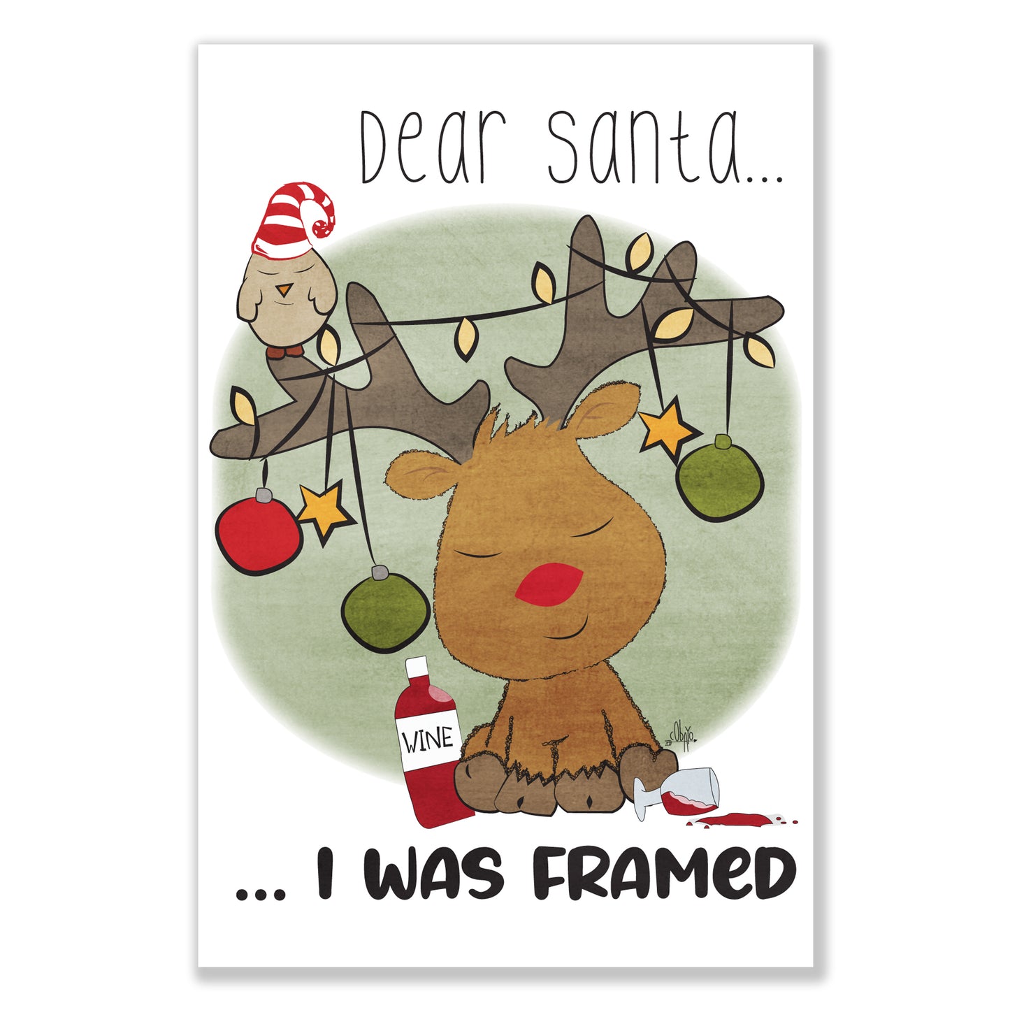 Dear Santa... I was framed