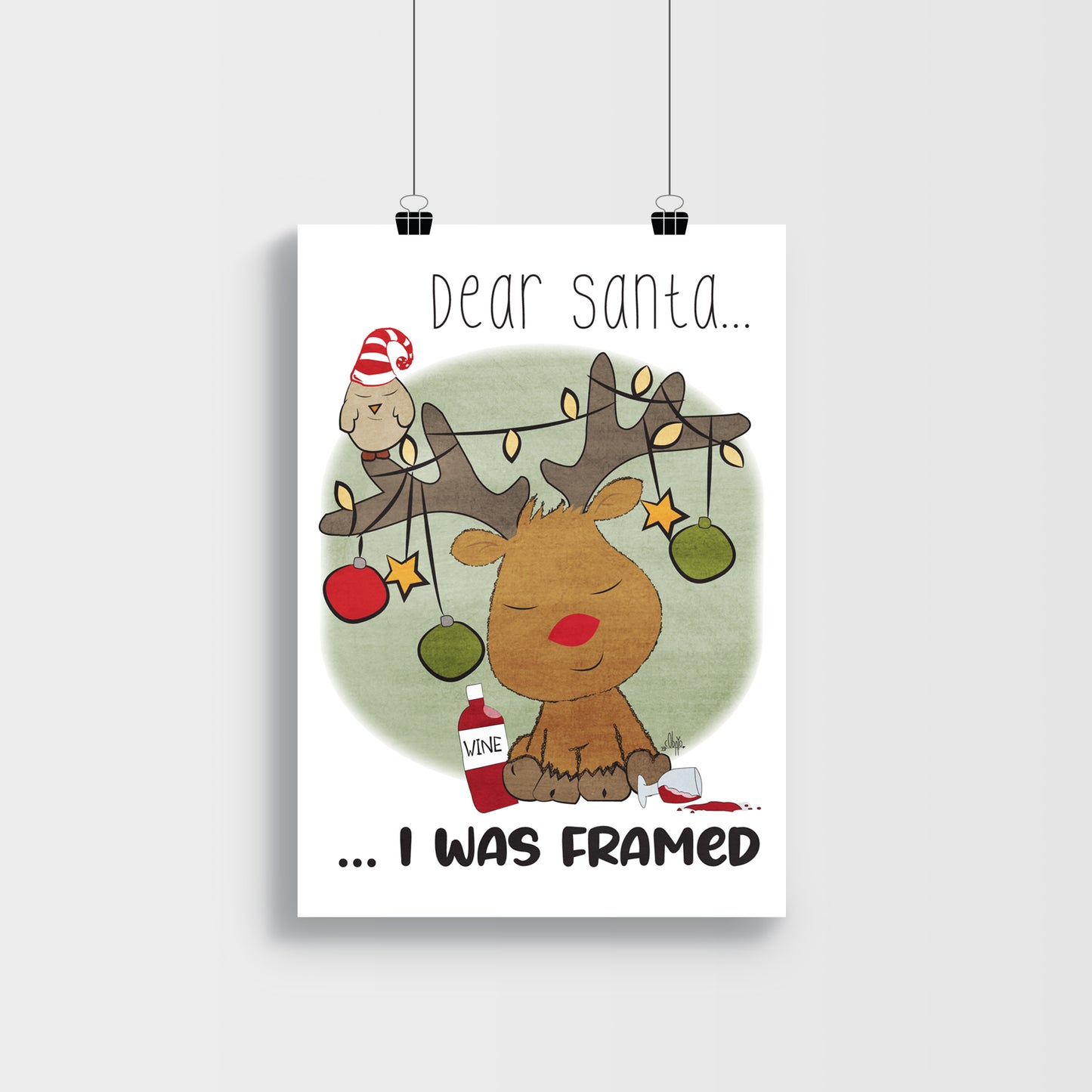 Dear Santa... I was framed